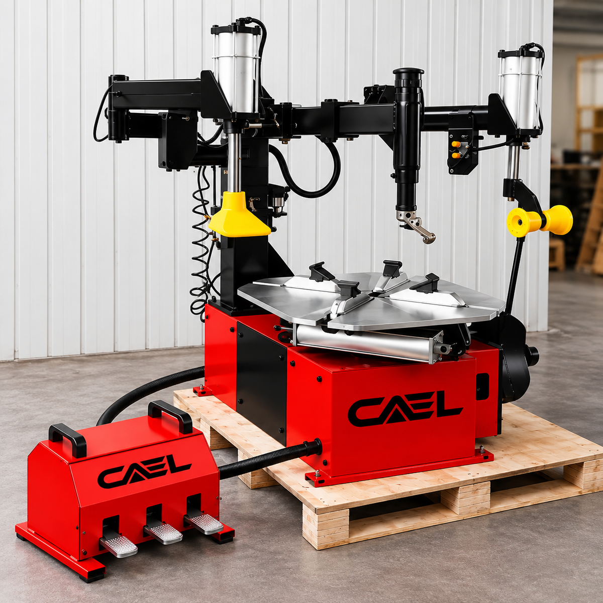 CAEL mobile Reifenmontiermaschine für Reifenservice-Fahrzeuge