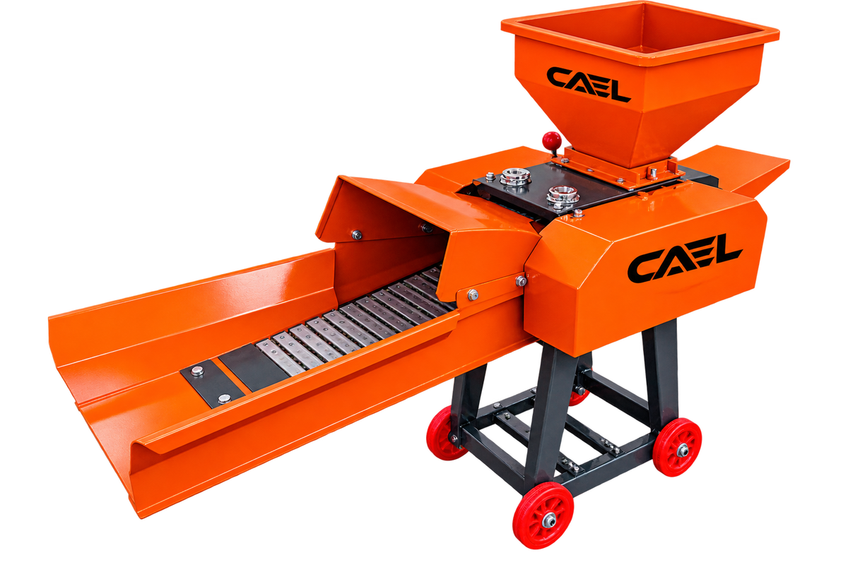 CAEL 9ZT-019C Chaff Cutter with Feed Hopper & Conveyor – 3,000 kg/h