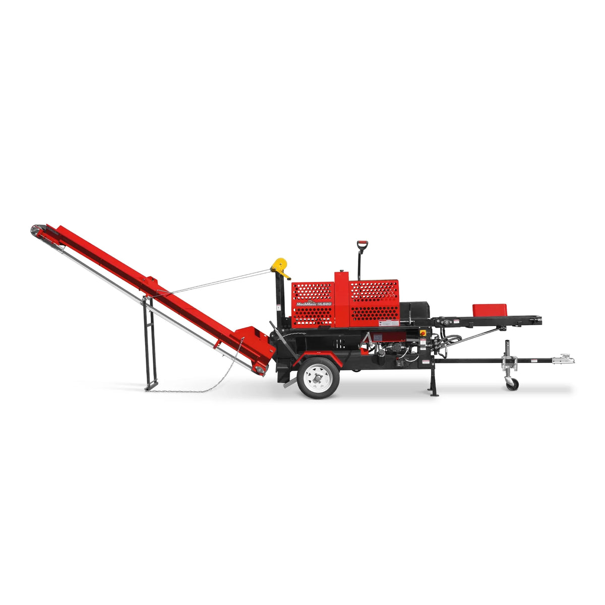 Honda GX390 Engine Firewood Log Splitter Processor with Conveyor, 20ton Splitting Force 22.5" x 15" Log Capaci - view 18