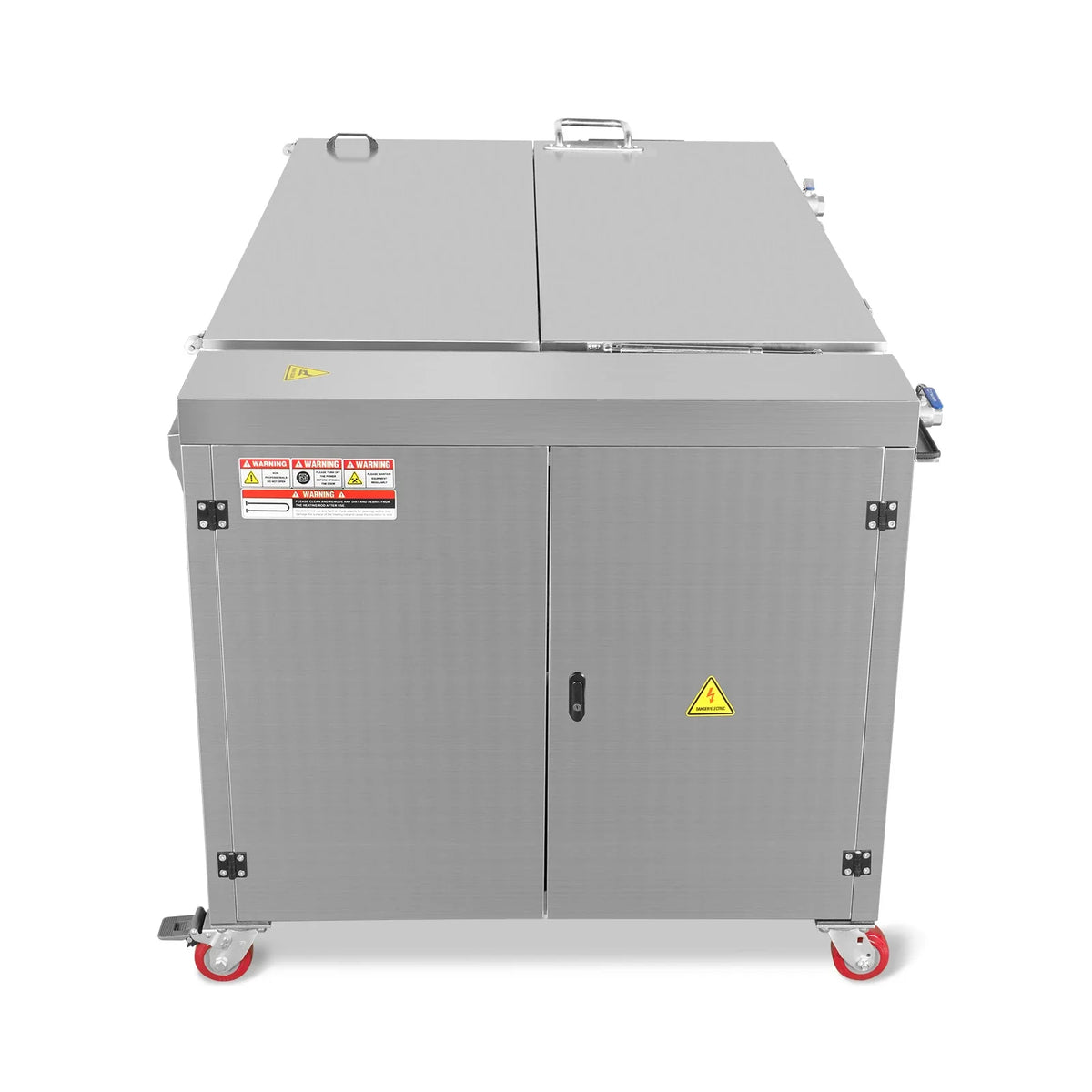 207 Gal / 785L Heavy Duty Industrial Ultrasonic Parts Washer, 28kHz 96 Transducers, SS304 Tank, 22kW Heater, 2 - view 34