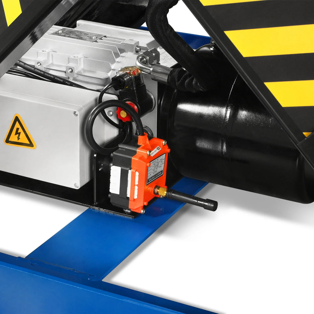 Wireless Remote Control Double Scissor Electric Hydraulic Lift Table, 2200lb Capacity, 51.2" x 32.3" Platform, - view 8