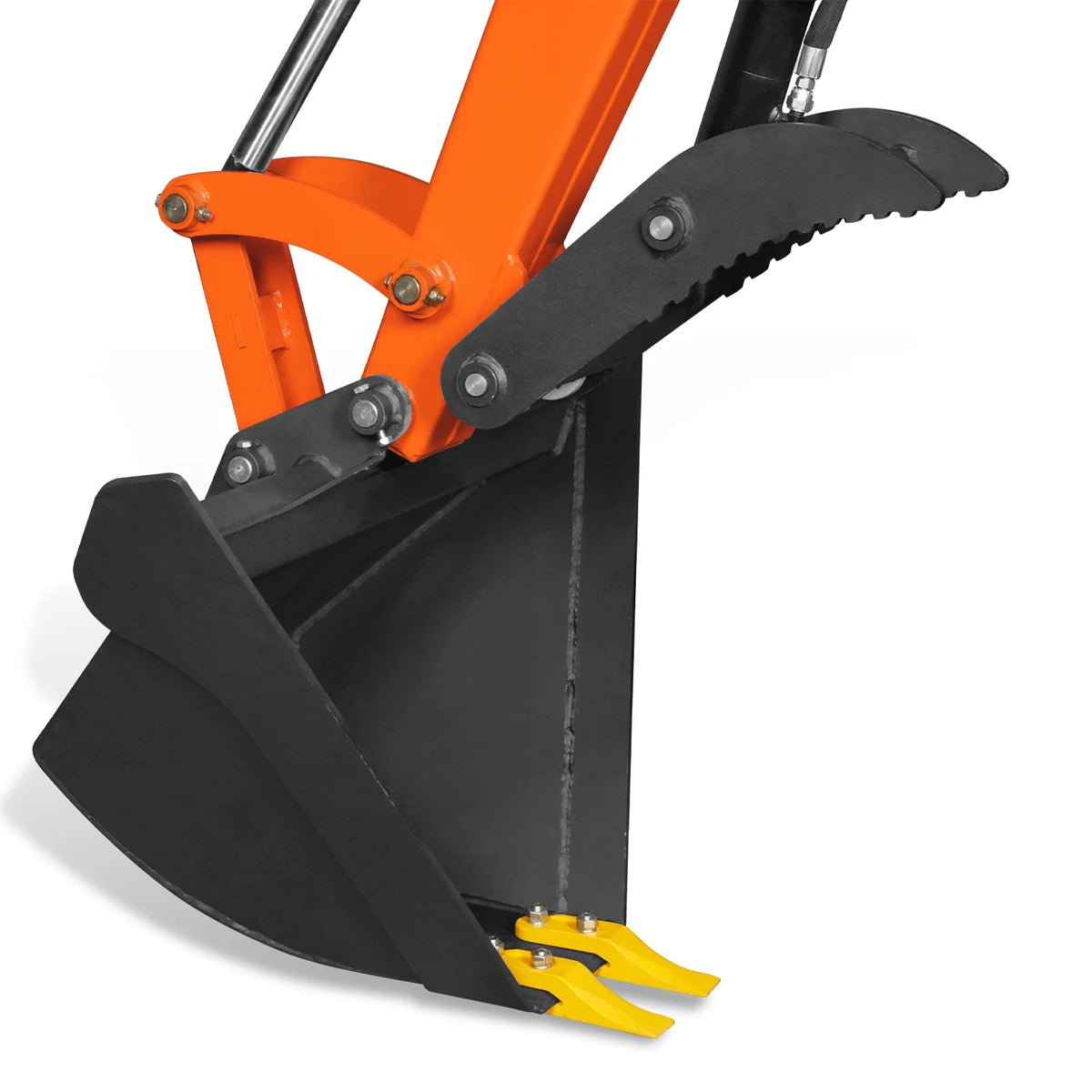 Trapezoidal V-Ditching Bucket without Pins, 2-Carbon Steel Teeth (for SKU: 150162, 150163, 150164, 201162, 201 - view 4
