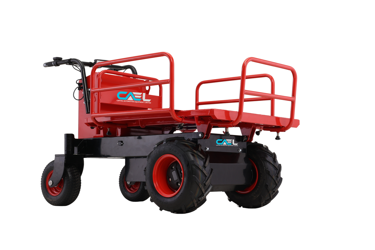 CAEL ED500-2 Elektro-Minidumper – 500 kg Nutzlast, hydraulische Kippung