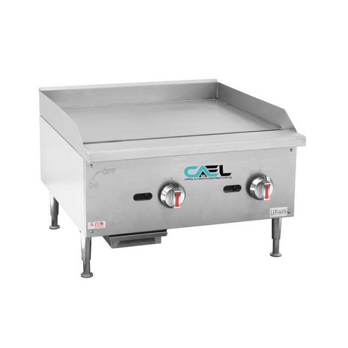 CAEL EGG24S 24" Countertop Gas Griddle – 60,000 BTU/hr