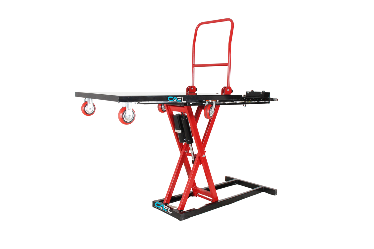 CAEL ETC200 Chariot de levage électrique – 200 kg, levée 100 cm