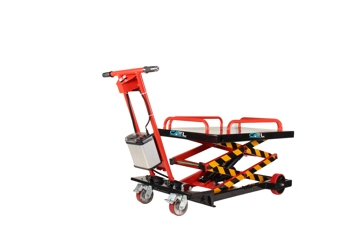 CAEL ETC300 Chariot de levage électrique – 300 kg, levée 150 cm