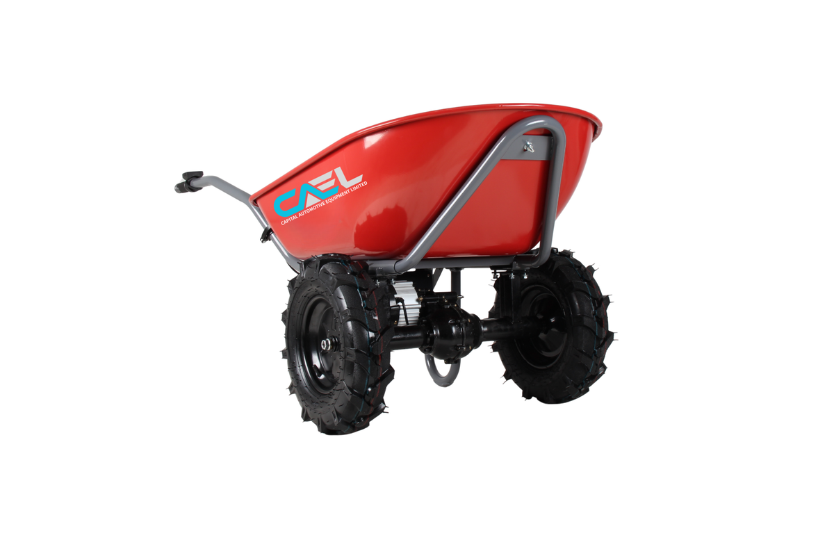 CAEL EWD260 Brouette électrique – charge 260 kg, benne acier 100 L