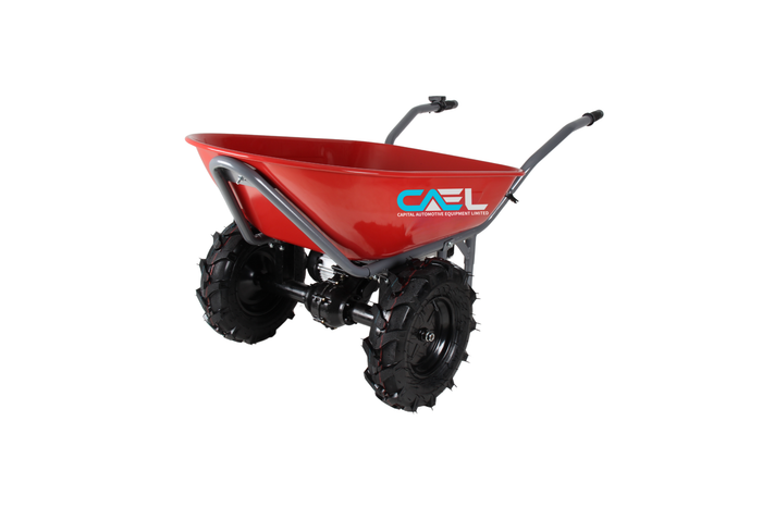 CAEL EWD260 Electric Wheelbarrow – 260 kg Capacity, 100 L Steel Tray