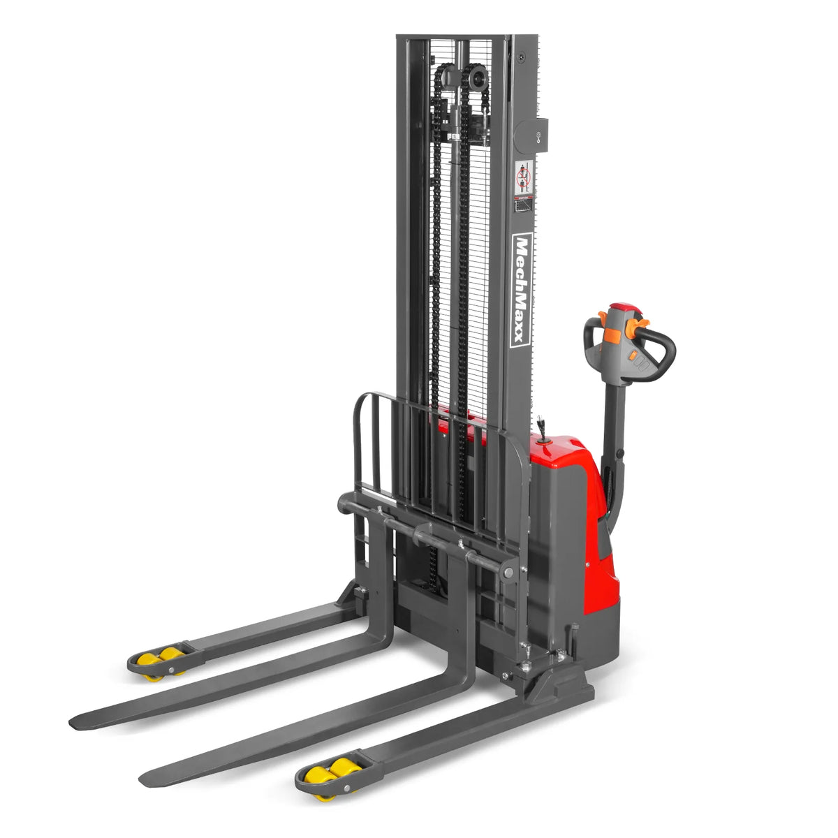 2640lbs Electric Straddle Stacker, 118" Lift, Adjustable Legs & Forks, F26-118SLA - view 26