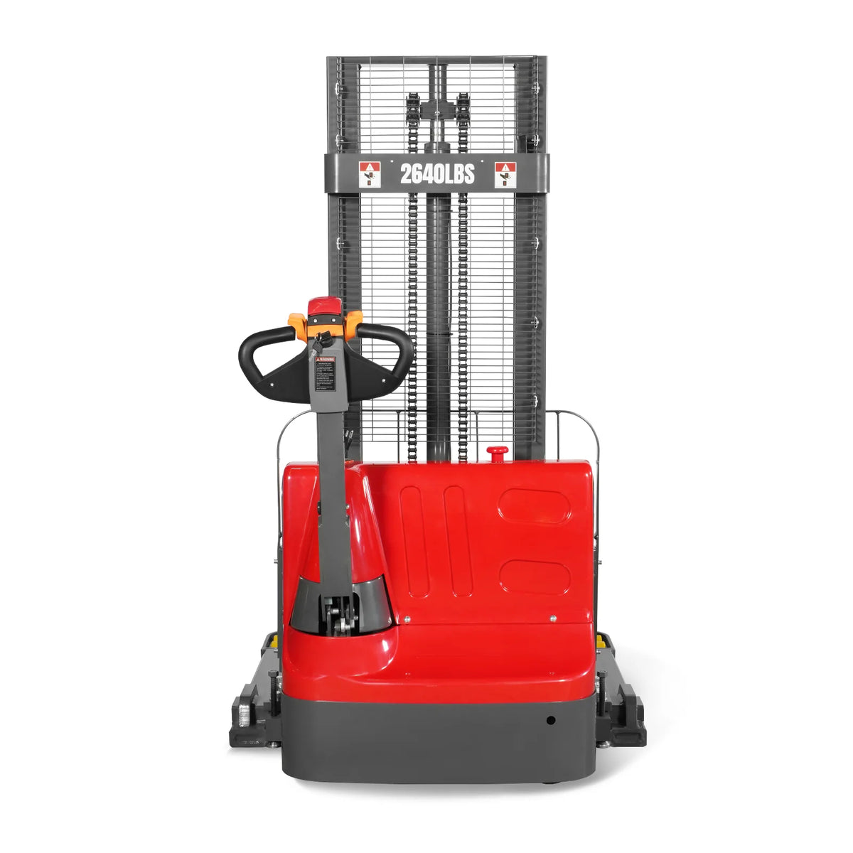 2640lbs Electric Straddle Stacker, 98" Lift, Adjustable Legs & Forks, F26-98SLA - view 23