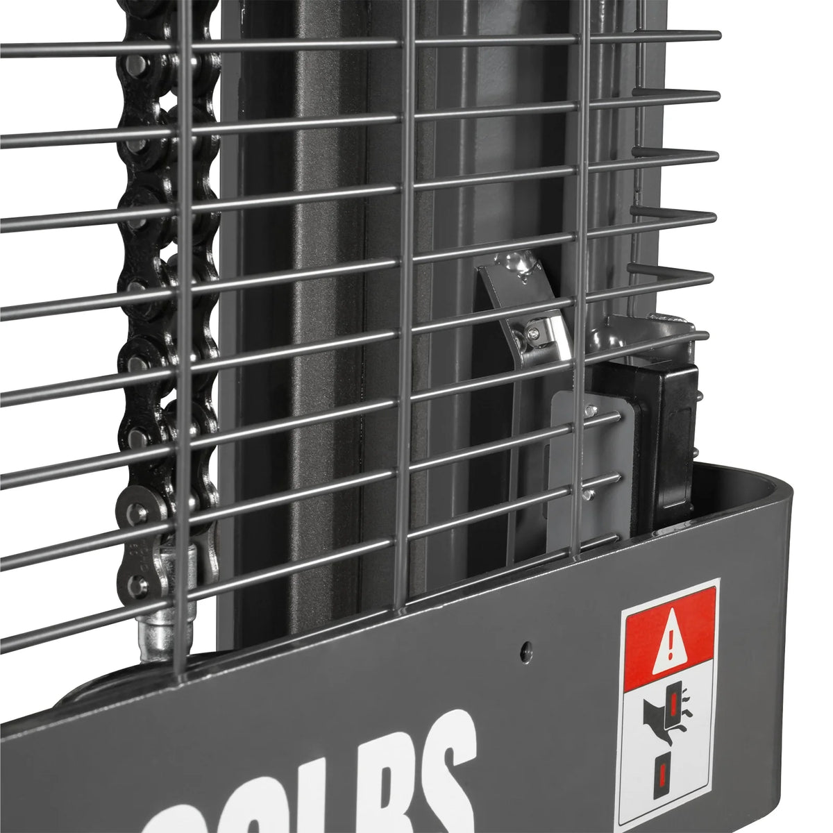 3300lbs Electric Straddle Stacker, 138" Lift, Adjustable Legs & Forks, F33-138SLA - view 19