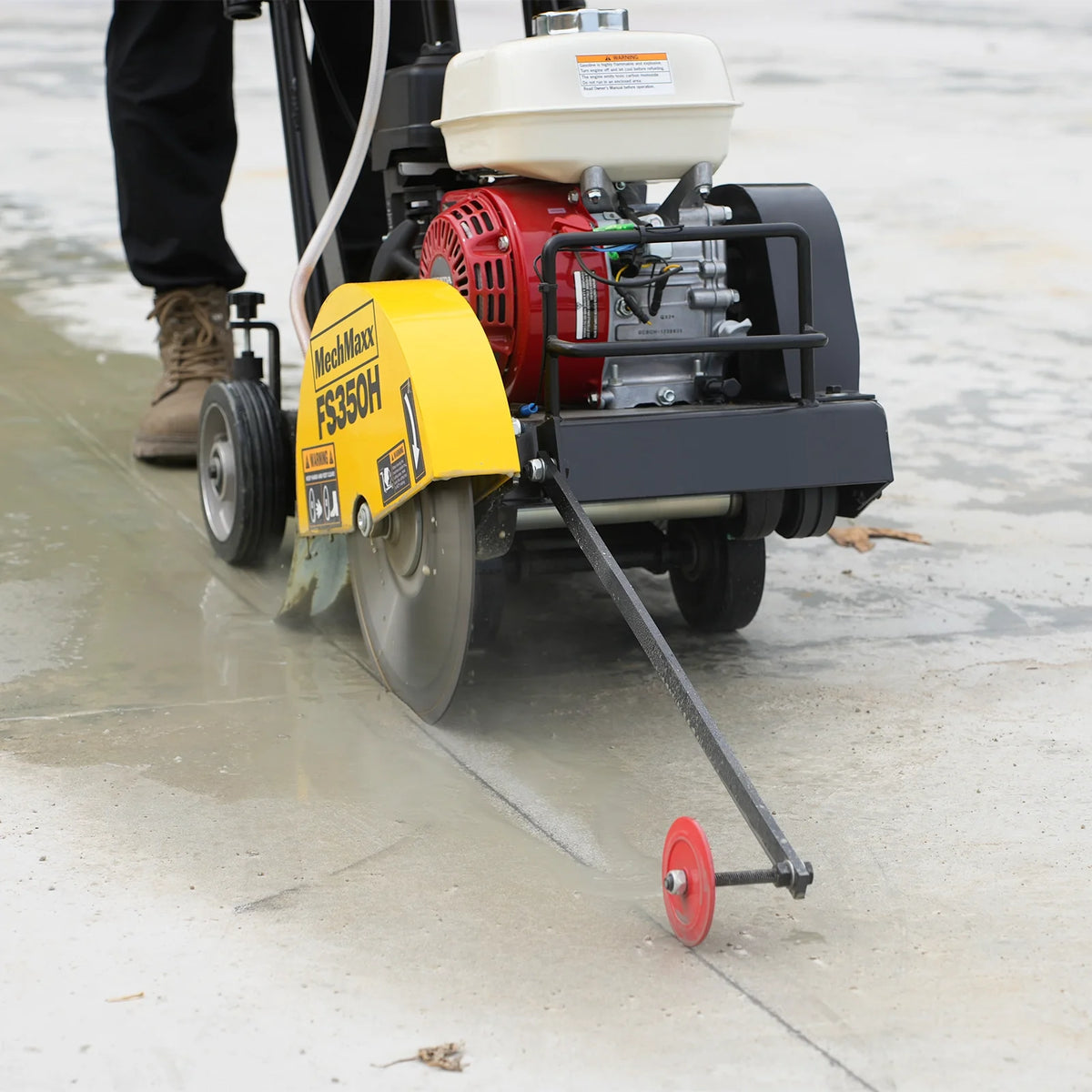 Honda GX160 Walk-Behind Concrete Floor Saw, 14 in Blade, 4 in Cutting Depth, FS350H - view 15