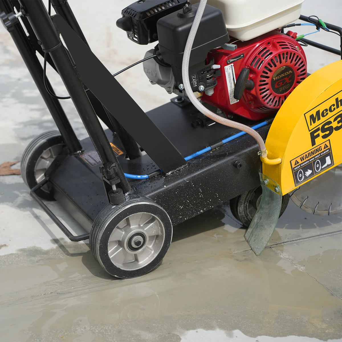 Honda GX160 Walk-Behind Concrete Floor Saw, 14 in Blade, 4 in Cutting Depth, FS350H - view 12