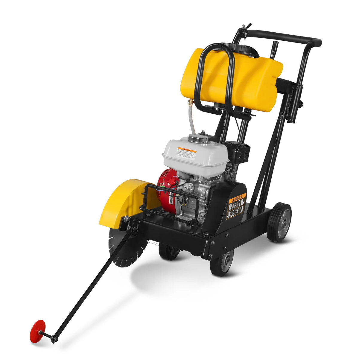 Honda GX160 Walk-Behind Concrete Floor Saw, 14 in Blade, 4 in Cutting Depth, FS350H - view 22
