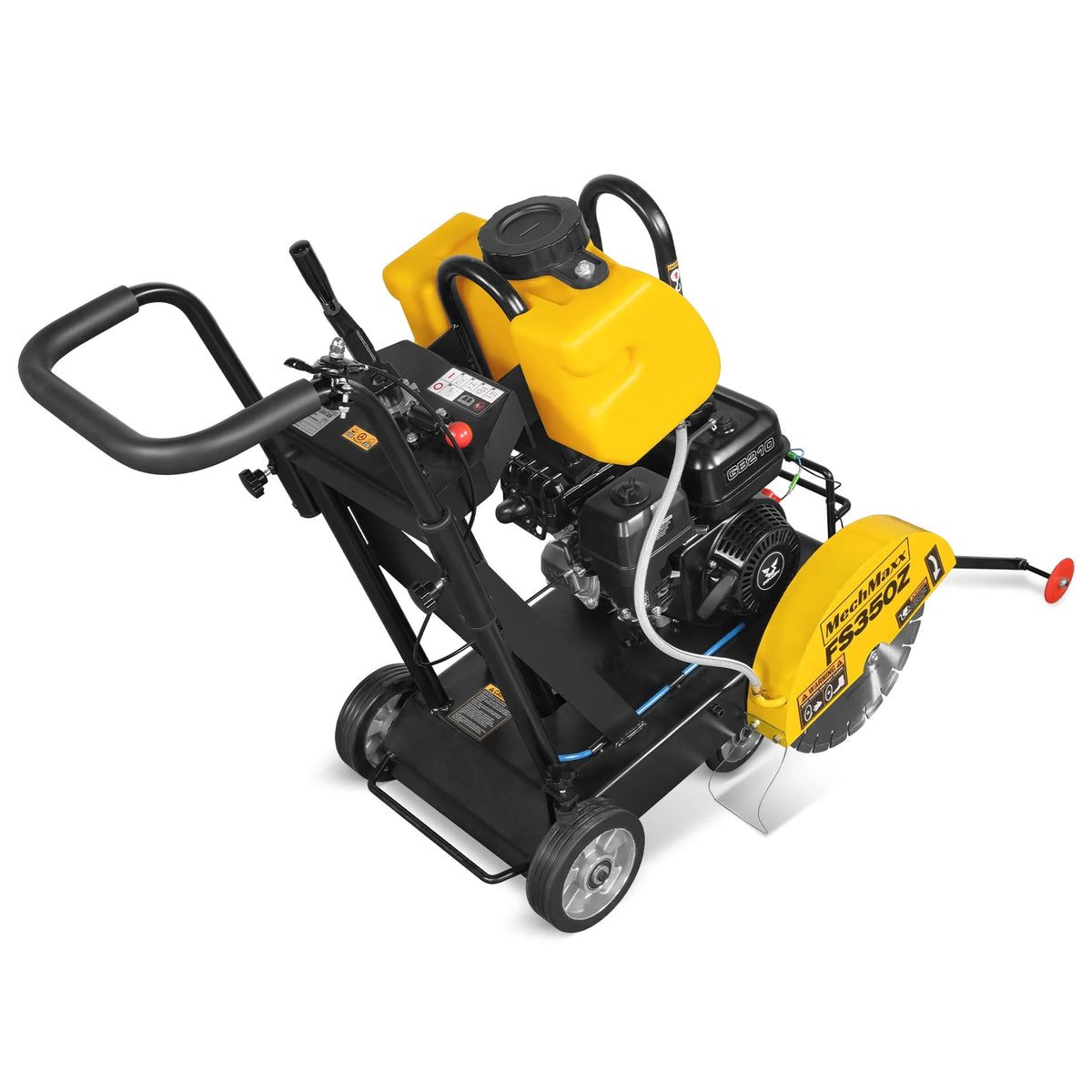 5.8 HP Walk-Behind Concrete Floor Saw, 14 in Blade, 4 in Cutting Depth, FS350Z - view 20