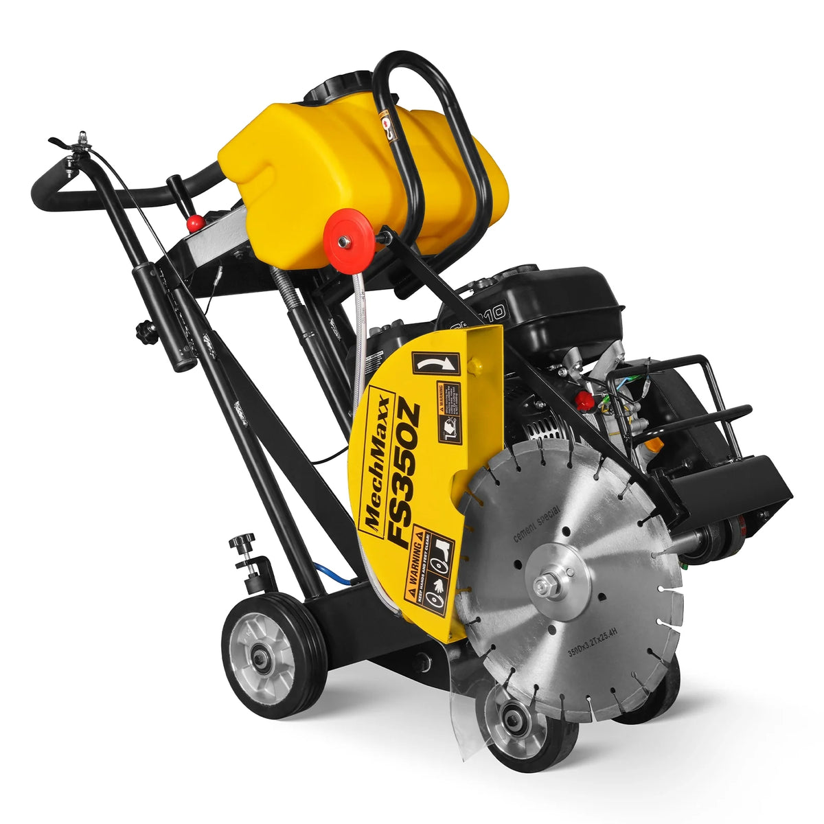 5.8 HP Walk-Behind Concrete Floor Saw, 14 in Blade, 4 in Cutting Depth, FS350Z - view 8