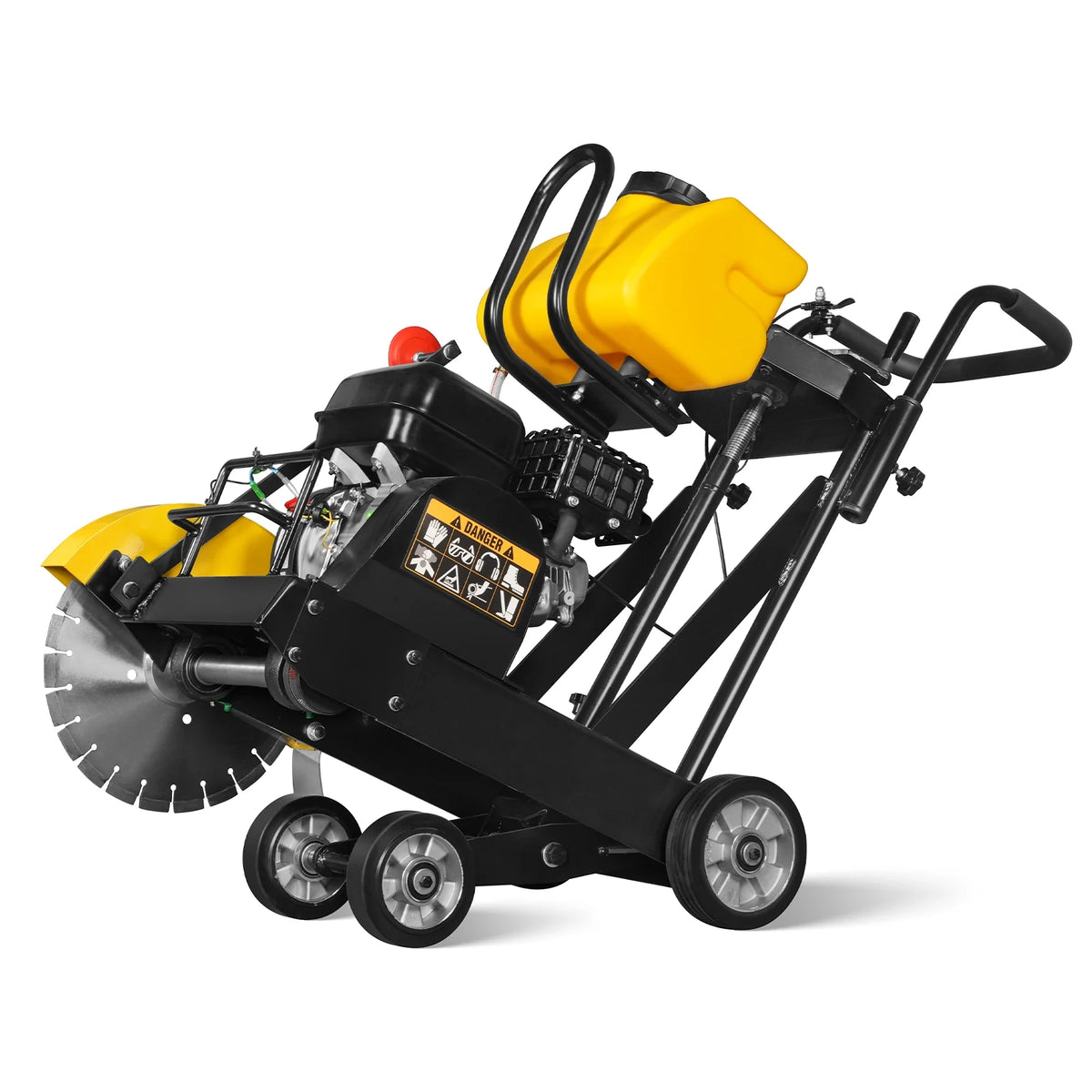 5.8 HP Walk-Behind Concrete Floor Saw, 14 in Blade, 4 in Cutting Depth, FS350Z - view 10