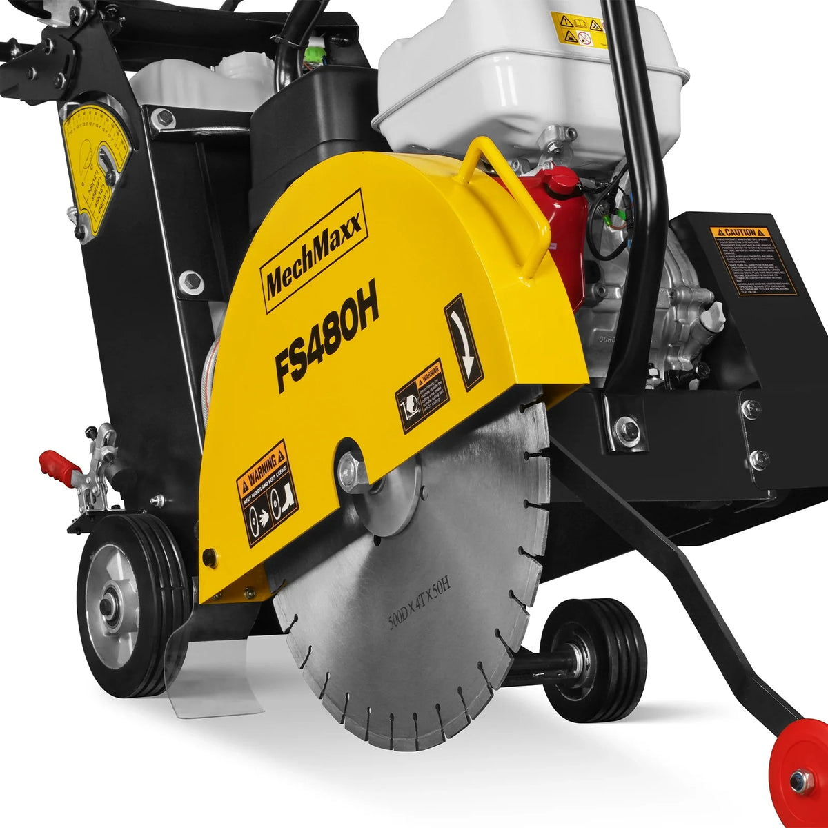Honda GX390 Walk-Behind Concrete Floor Saw, 20 in Blade, 7 in Cutting Depth, FS480H - view 13