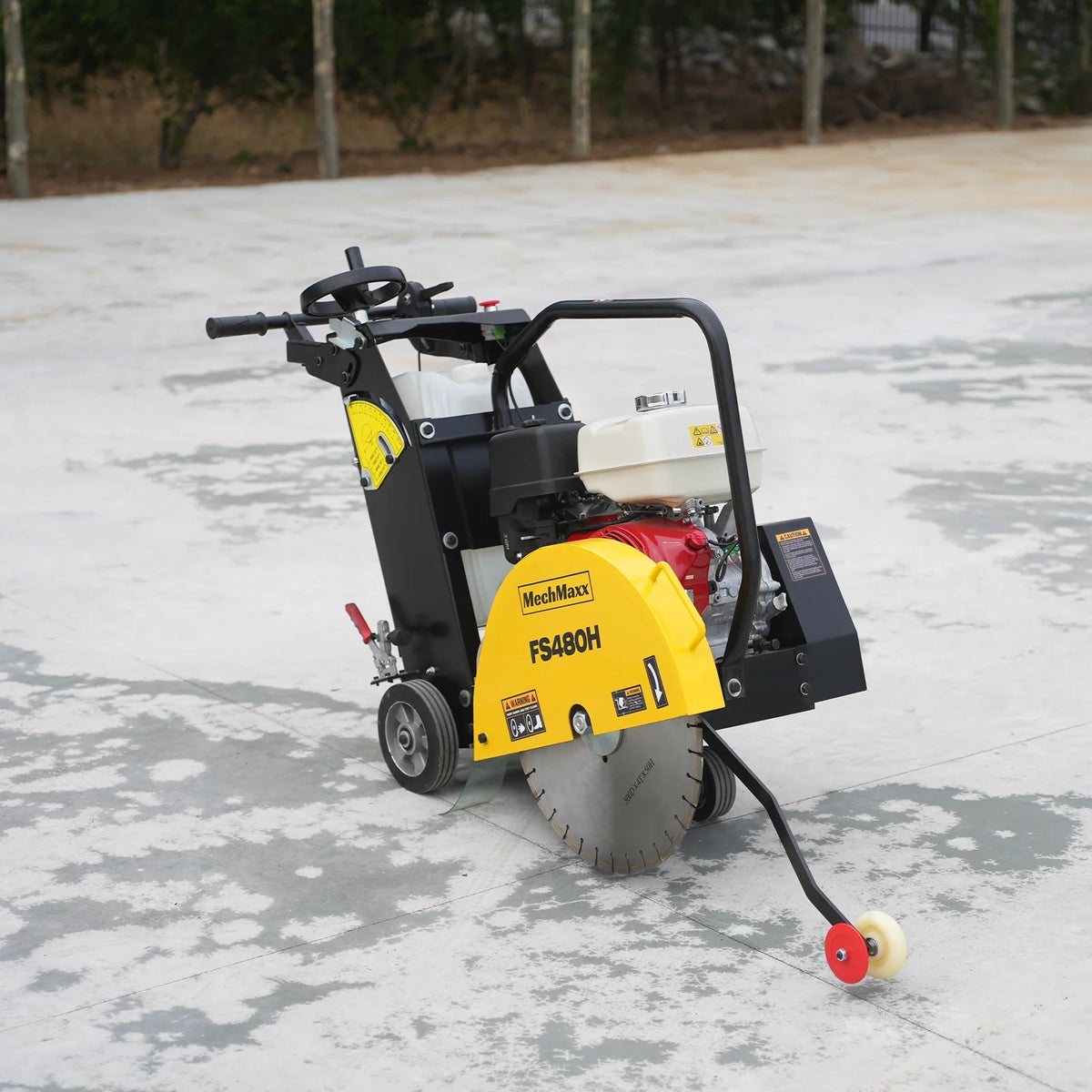Honda GX390 Walk-Behind Concrete Floor Saw, 20 in Blade, 7 in Cutting Depth, FS480H - view 3
