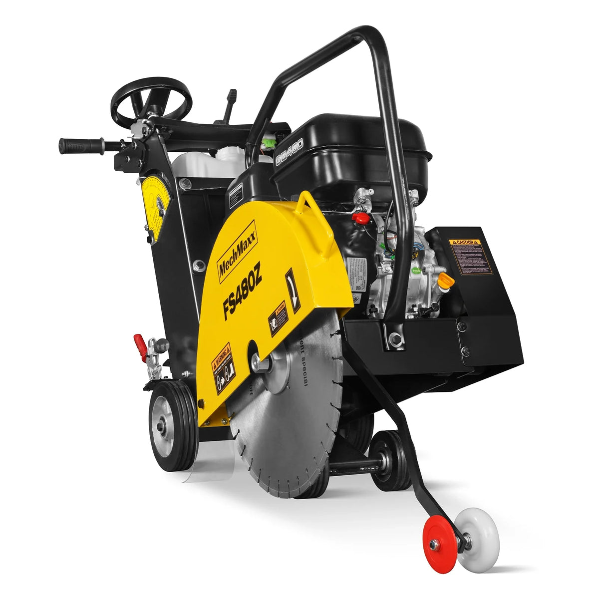 15 HP Walk-Behind Concrete Floor Saw, 20 in Blade, 7 in Cutting Depth, FS480Z - view 24