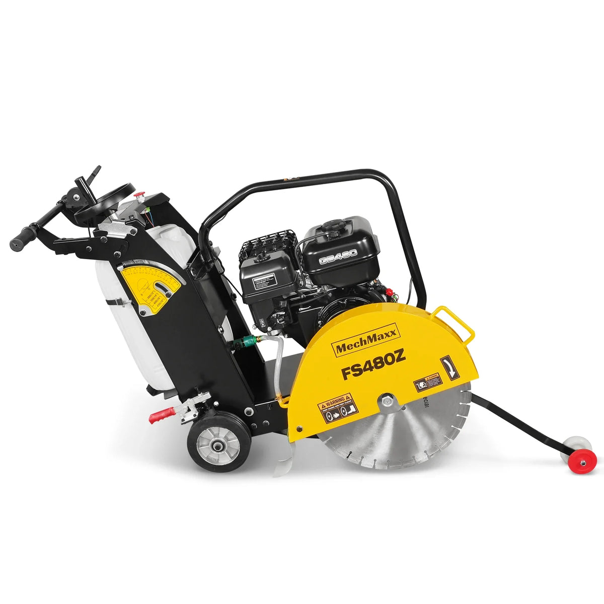 15 HP Walk-Behind Concrete Floor Saw, 20 in Blade, 7 in Cutting Depth, FS480Z - view 18