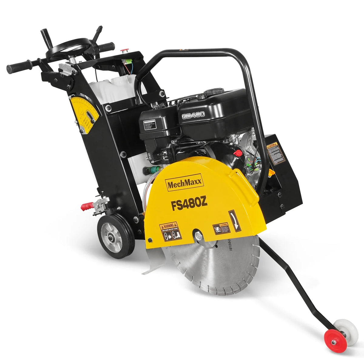 15 HP Walk-Behind Concrete Floor Saw, 20 in Blade, 7 in Cutting Depth, FS480Z - view 17