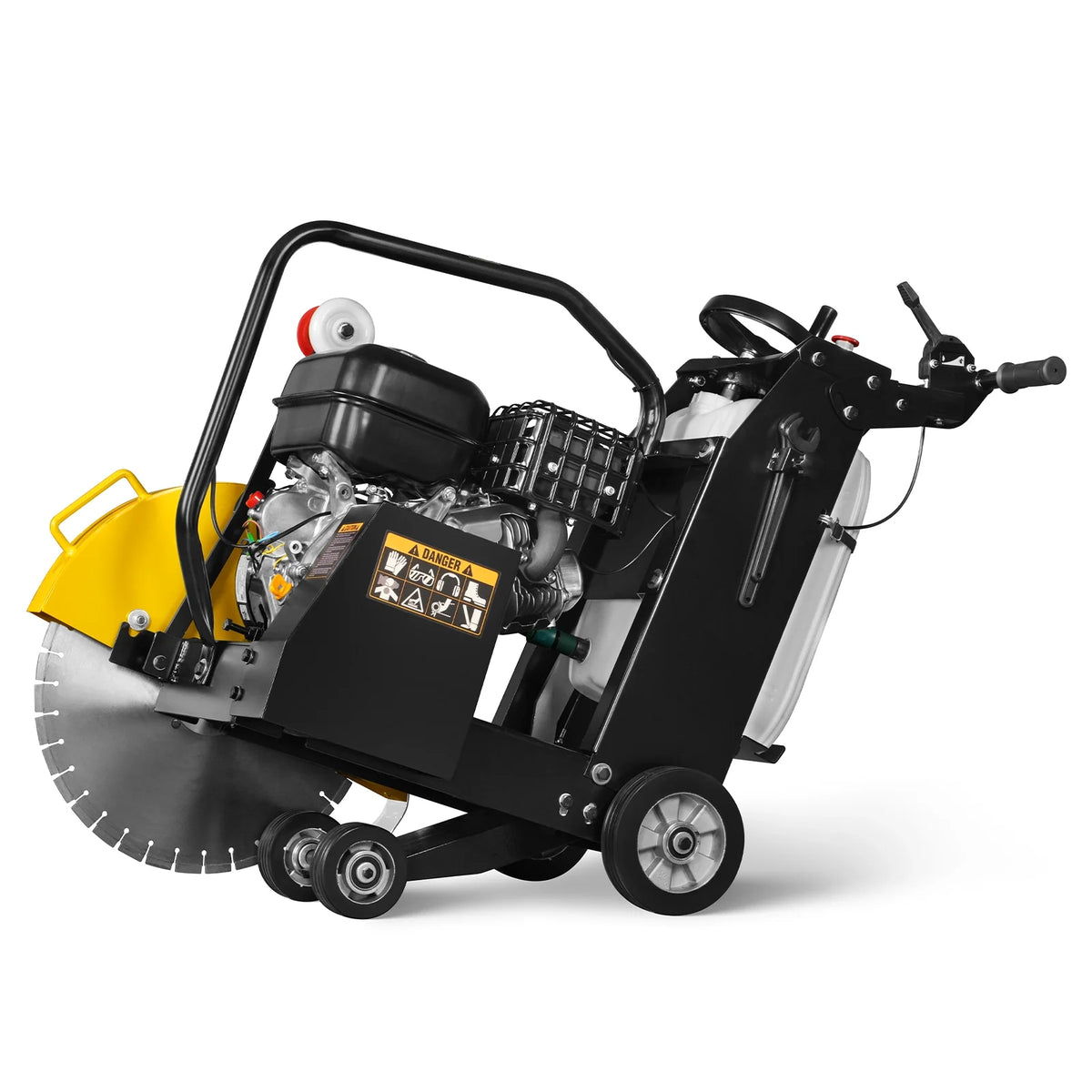 15 HP Walk-Behind Concrete Floor Saw, 20 in Blade, 7 in Cutting Depth, FS480Z - view 9