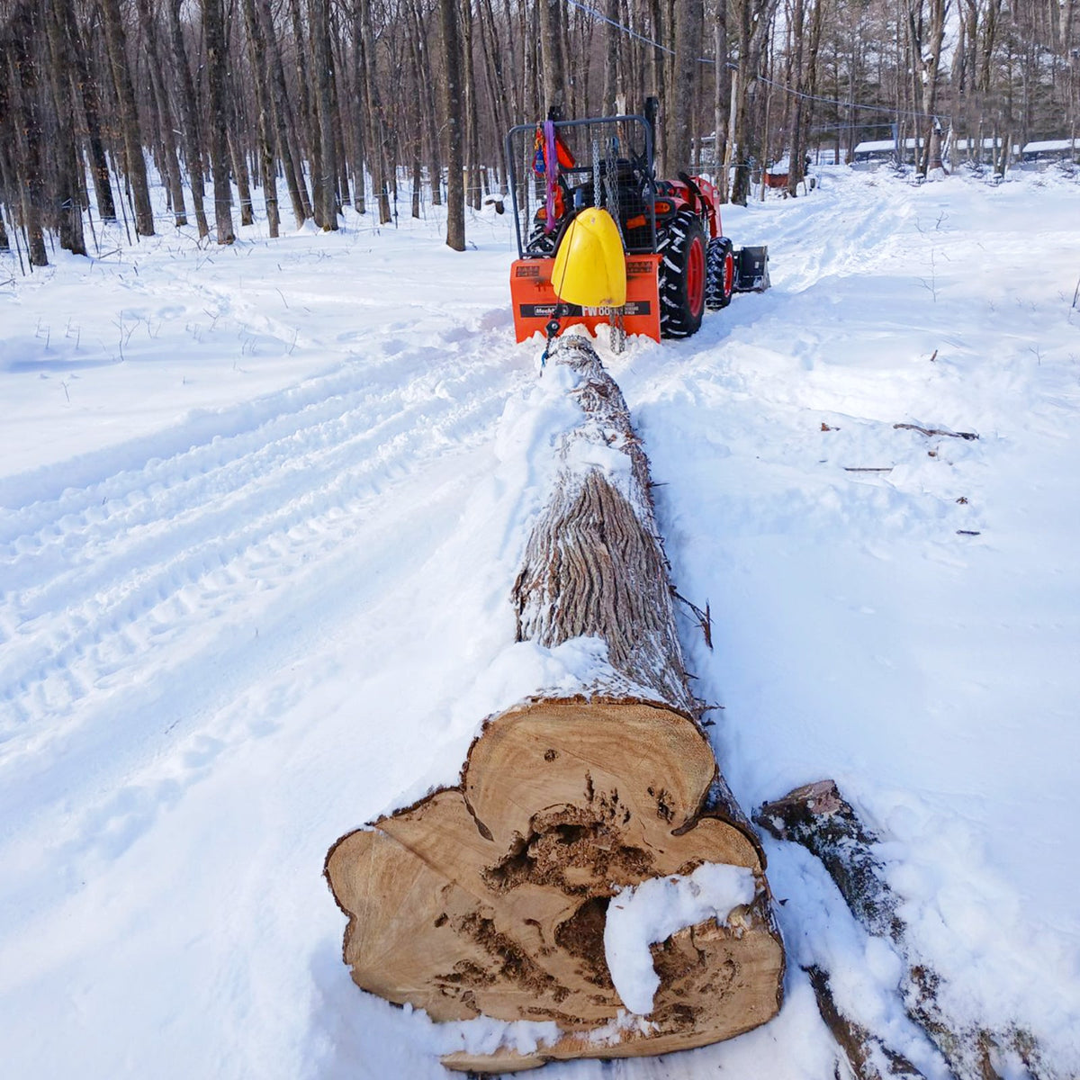 36" MAX Portable Sawmill, 3-Point PTO Stump Grinder & Forestry Log Skidding Winch Bundle - view 69