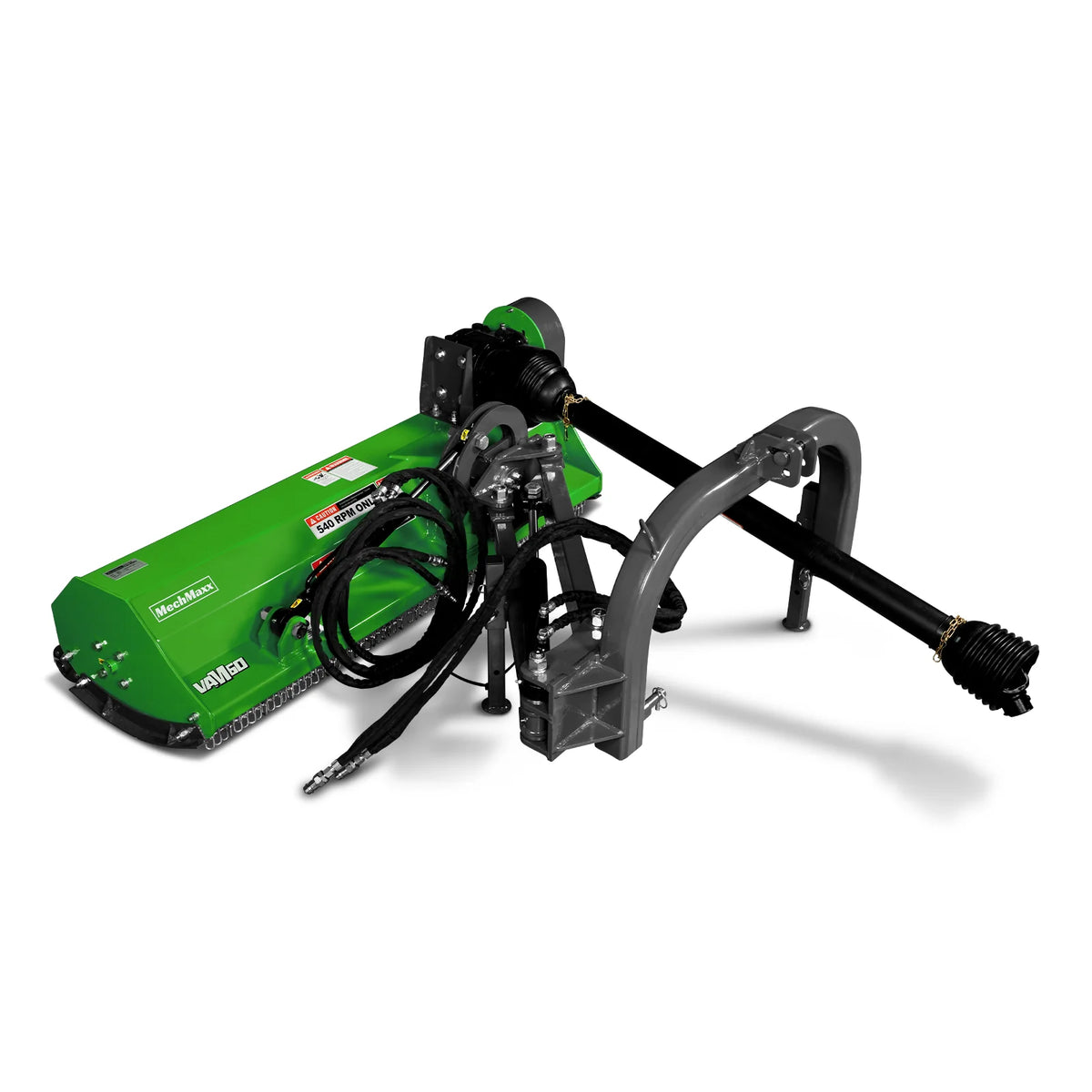 60" Standard 3Point Offset Flail Ditch Bank Mower, 25-60HP, VAM60 - view 10