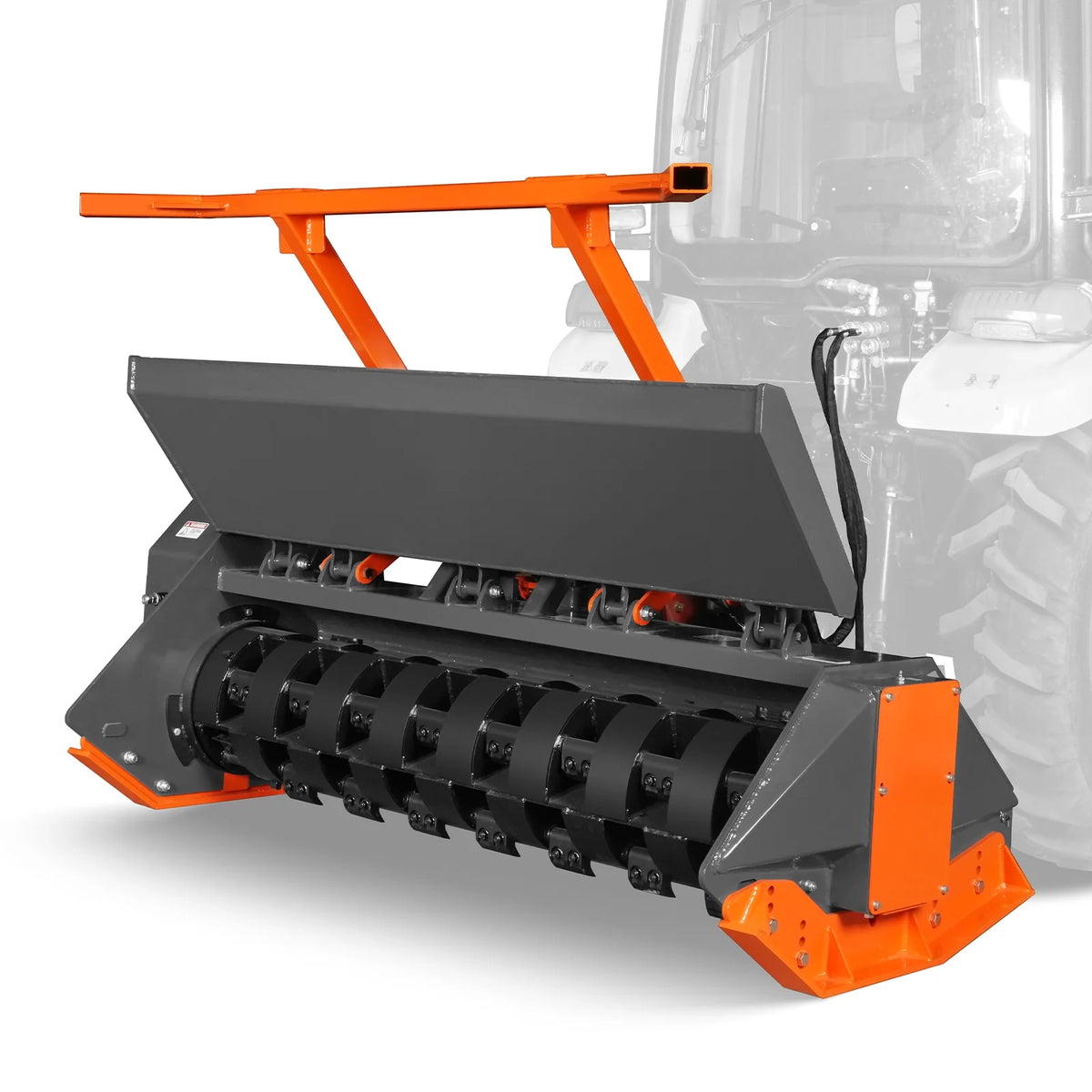 70" PTO Hitch Forestry Brush Mulcher, Cat 2,Tractor Power Recommended 70-110 HP,MC70 - view 6