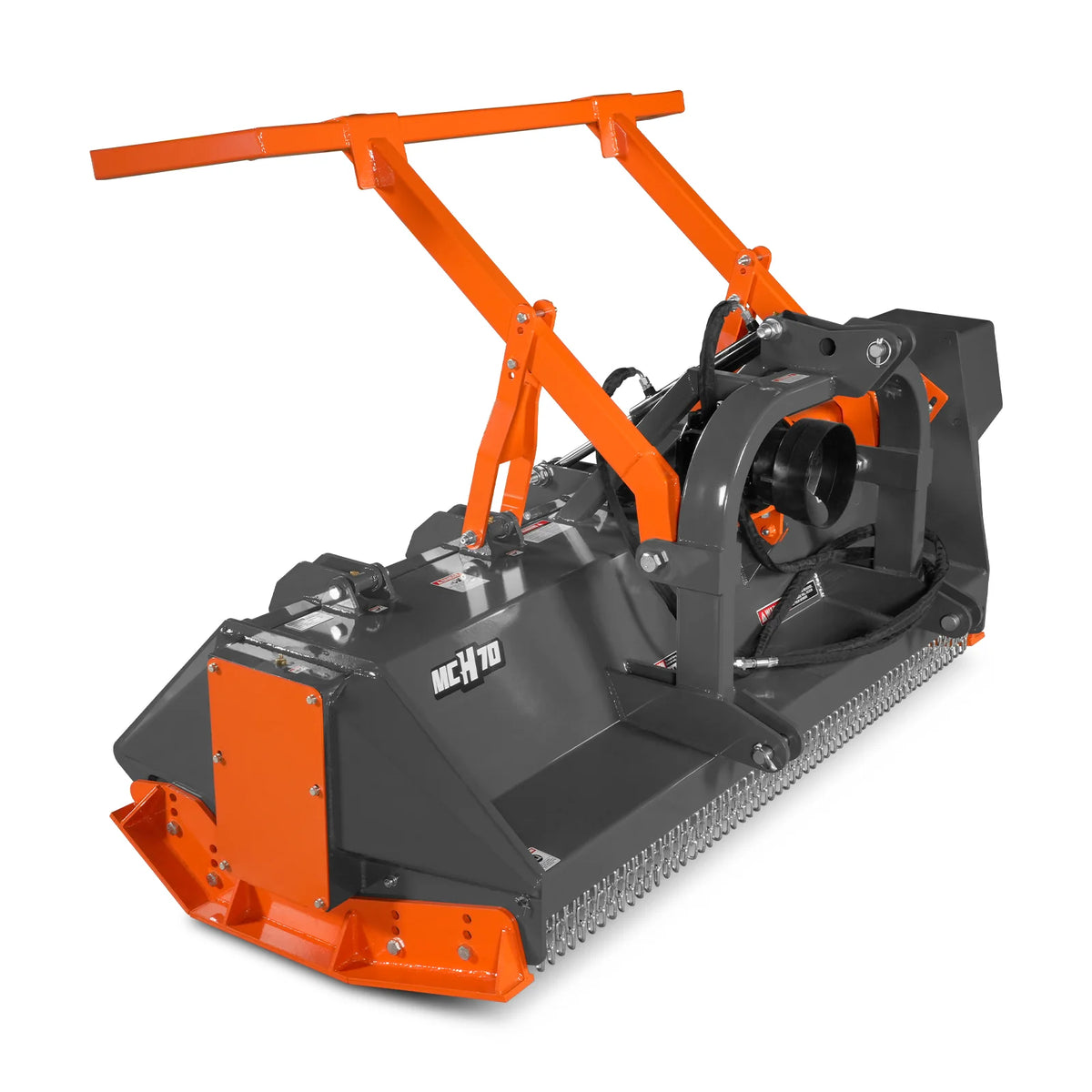 70" PTO Hitch Forestry Brush Mulcher, Cat 2,Tractor Power Recommended 70-110 HP,MC70 - view 23