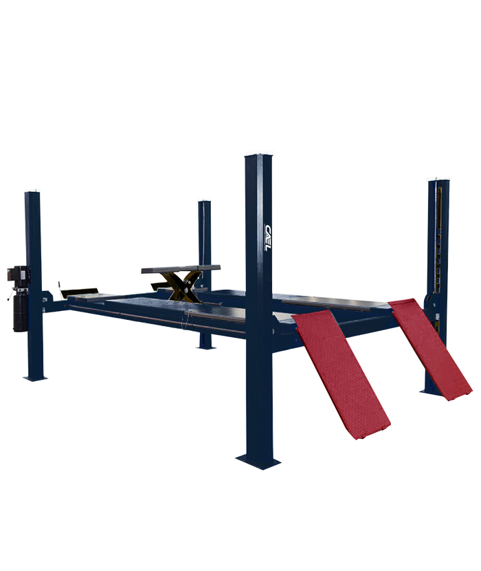 CAEL 4PHWA-14 Vierpfosten-Achsmessbühne – 14,000 lb Tragkraft