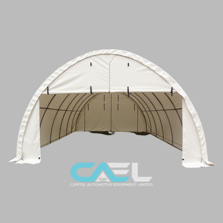 CAEL – Abri de stockage dôme à fermette simple, 20 x 30 ft, hauteur 12 ft