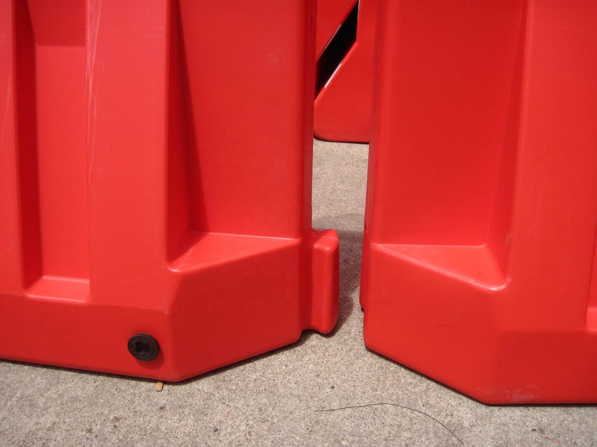 CAEL WTB-PE Orangefarbenes PE-Absperrnetz – Rolle 1 m × 50 m
