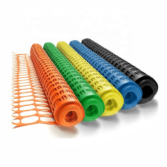 CAEL SBM-Orange Safety Barrier Mesh – 1 × 50 m PE Barricade Fence