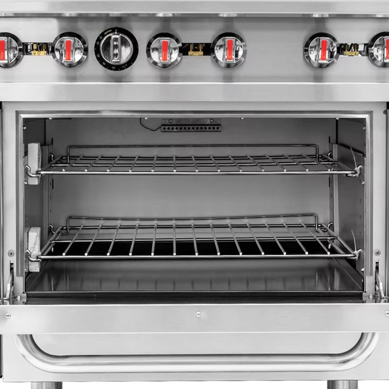 CAEL RGR60 Gasherd – 10 offene Brenner mit Backofen
