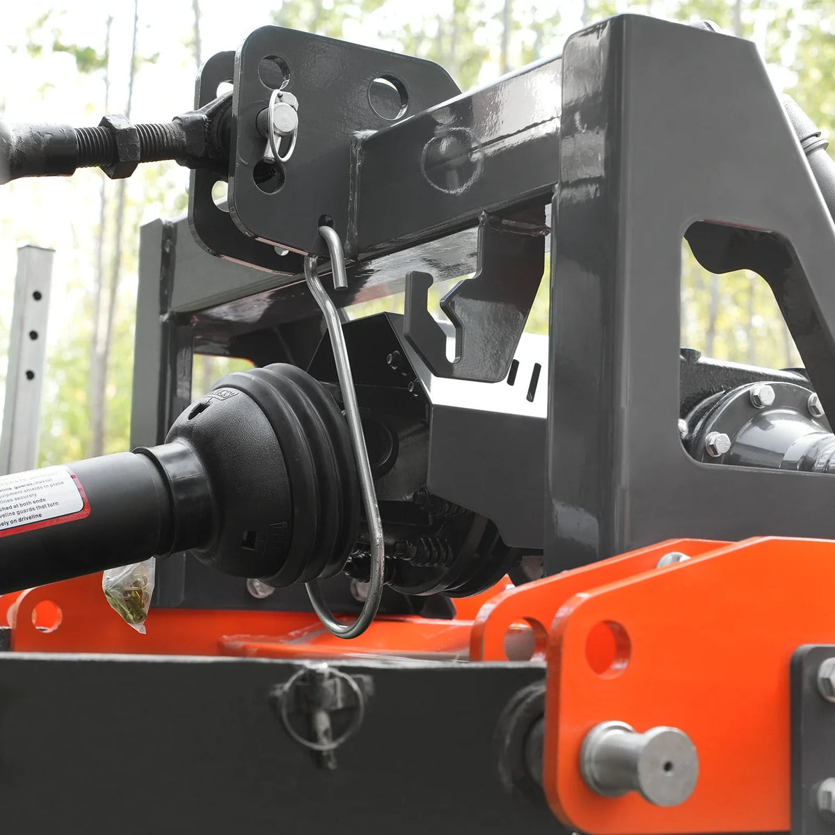 80 in Heavy Duty Rotary Tiller, 3 Point Hitch Cat.2, Gear Drive, PTO Shaft Included with Slip Clutch, 40-80 HP - view 8