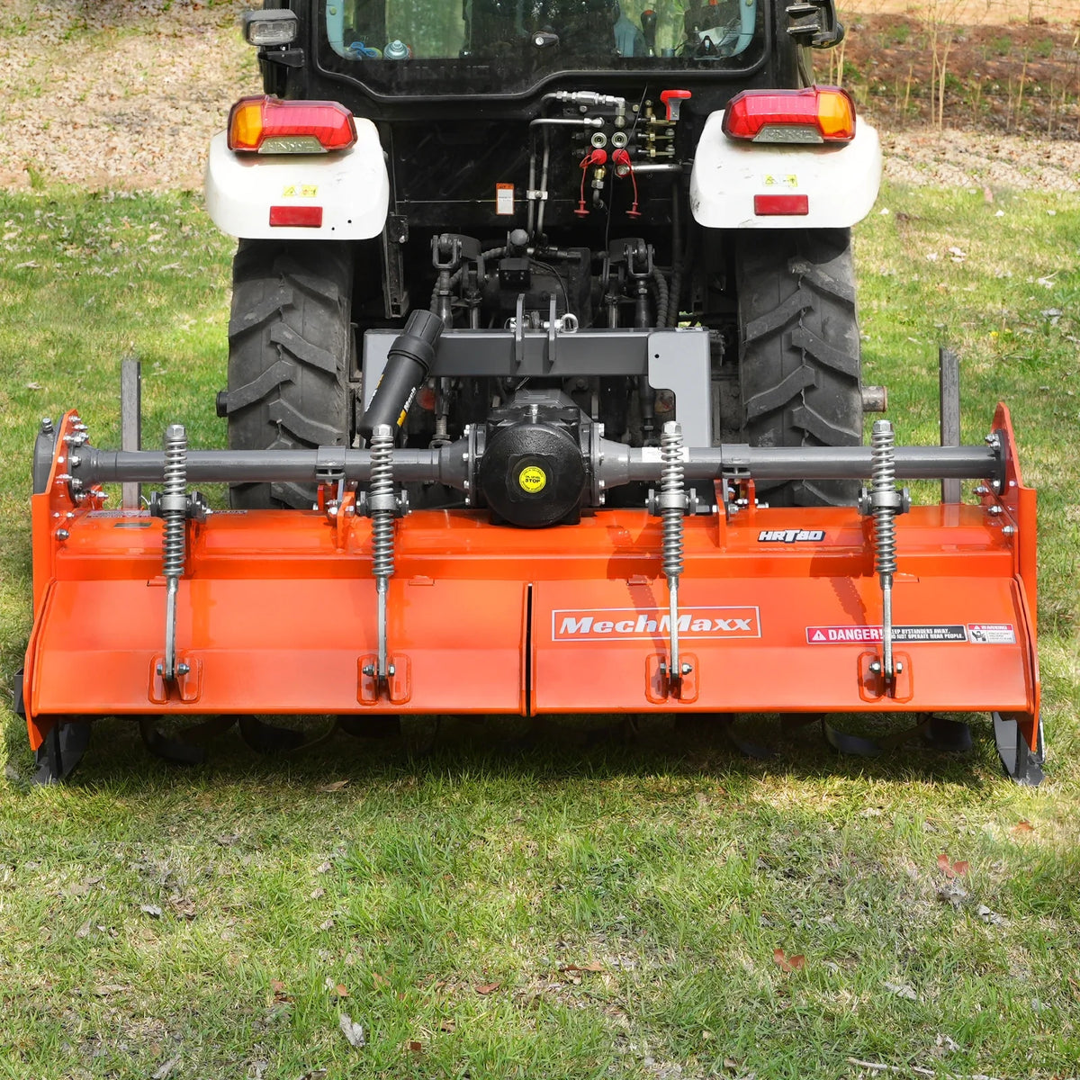80 in Heavy Duty Rotary Tiller, 3 Point Hitch Cat.2, Gear Drive, PTO Shaft Included with Slip Clutch, 40-80 HP - view 15