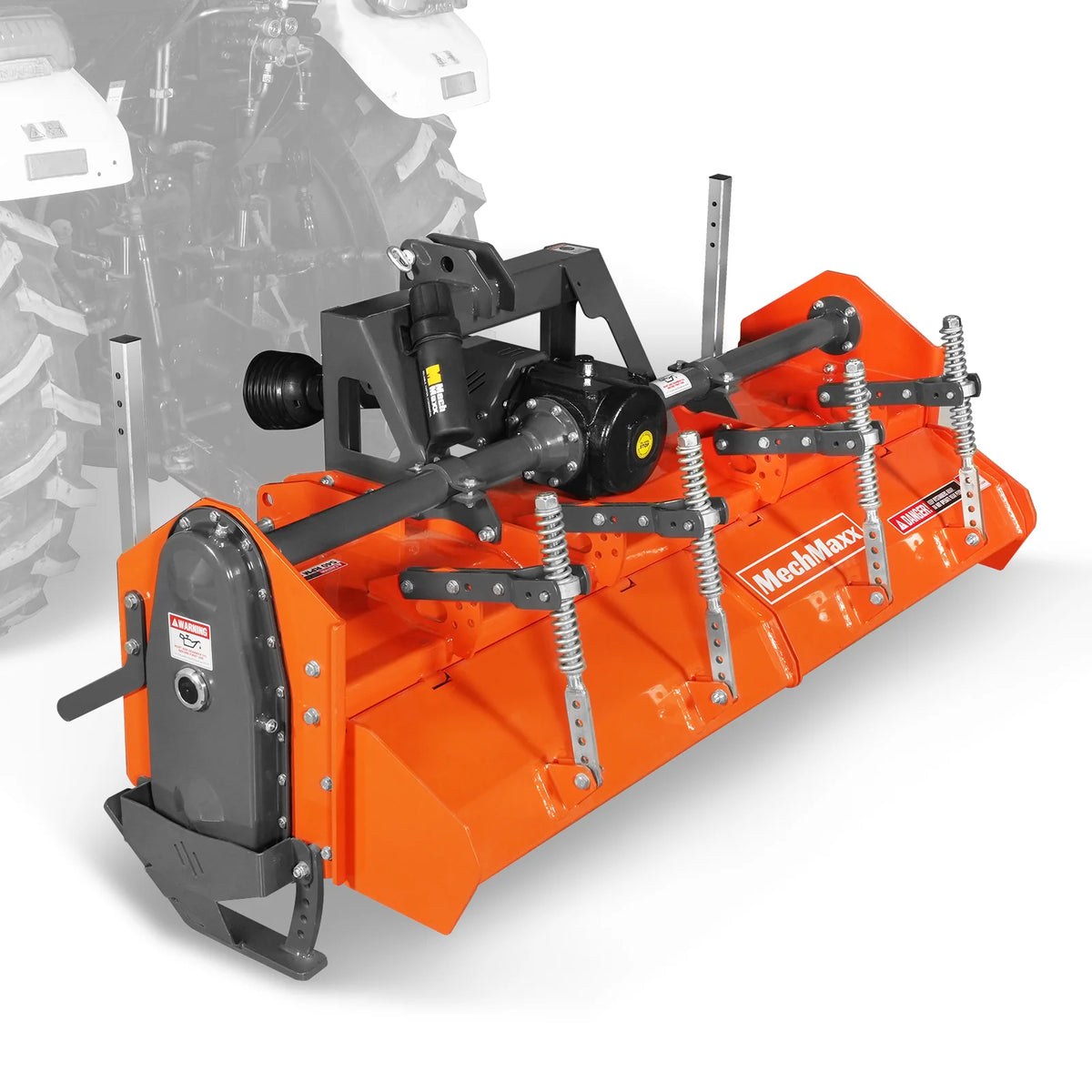 80 in Heavy Duty Rotary Tiller, 3 Point Hitch Cat.2, Gear Drive, PTO Shaft Included with Slip Clutch, 40-80 HP - view 20