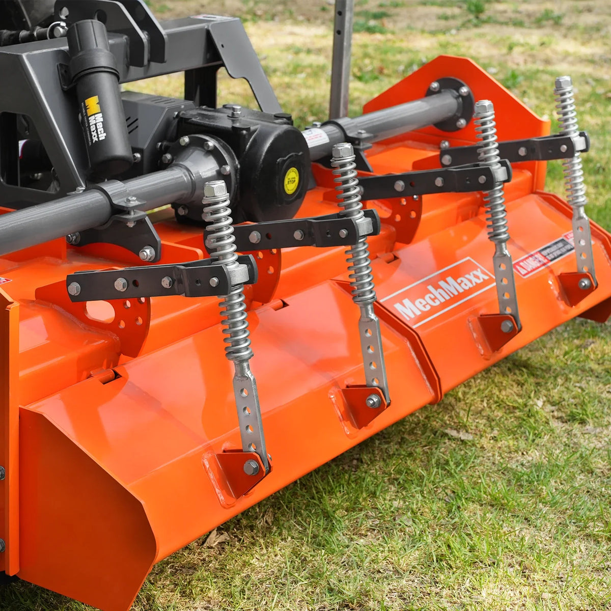 80 in Heavy Duty Rotary Tiller, 3 Point Hitch Cat.2, Gear Drive, PTO Shaft Included with Slip Clutch, 40-80 HP - view 12
