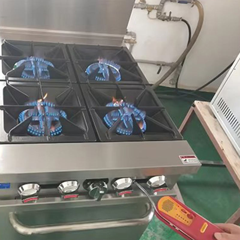 CAEL RGR60 Gasherd – 10 offene Brenner mit Backofen