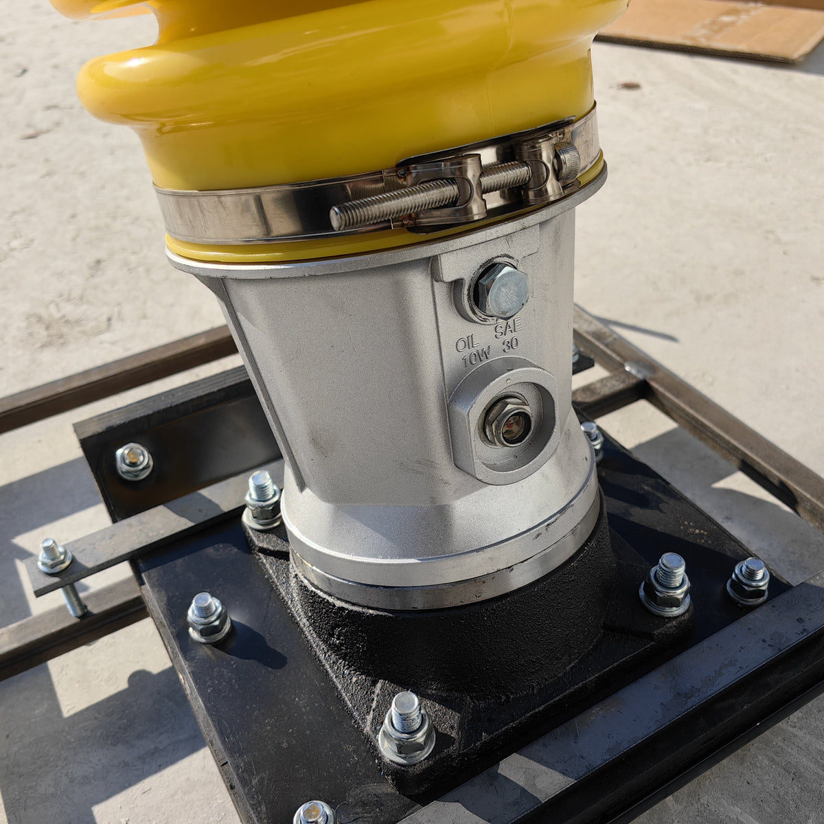 CAEL Skid Steer Tamping Rammer – Hydraulic Soil Compactor, 500 kg