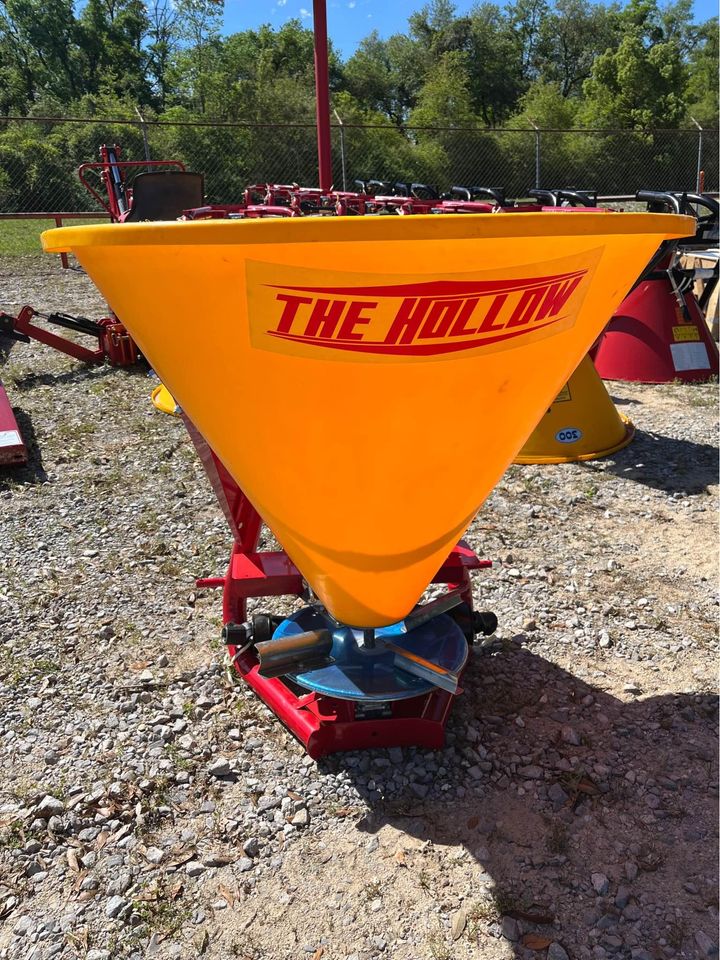The Hollow Poly Fertilizer Spreader with Stainless Steel Spinner