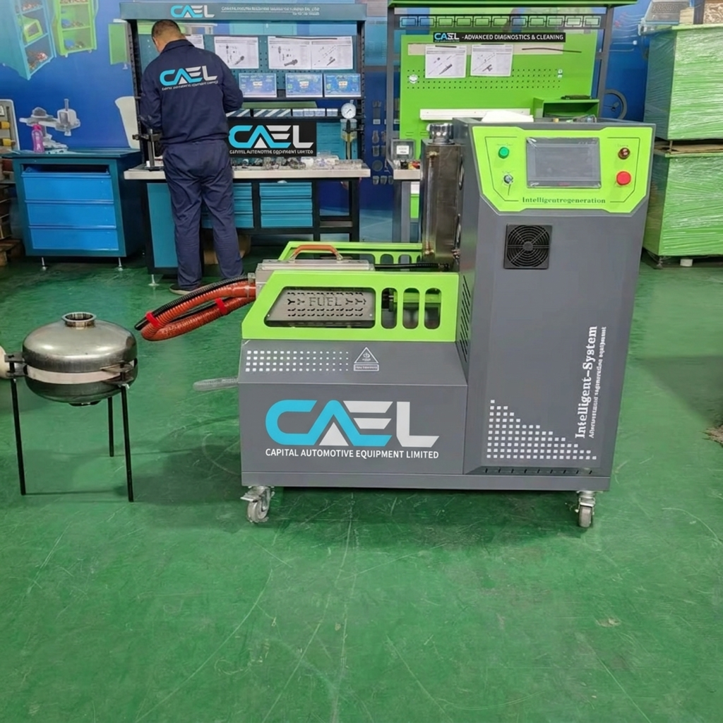 CAEL DPF-ZL89H Machine diesel de régénération et nettoyage de FAP – 4 zones