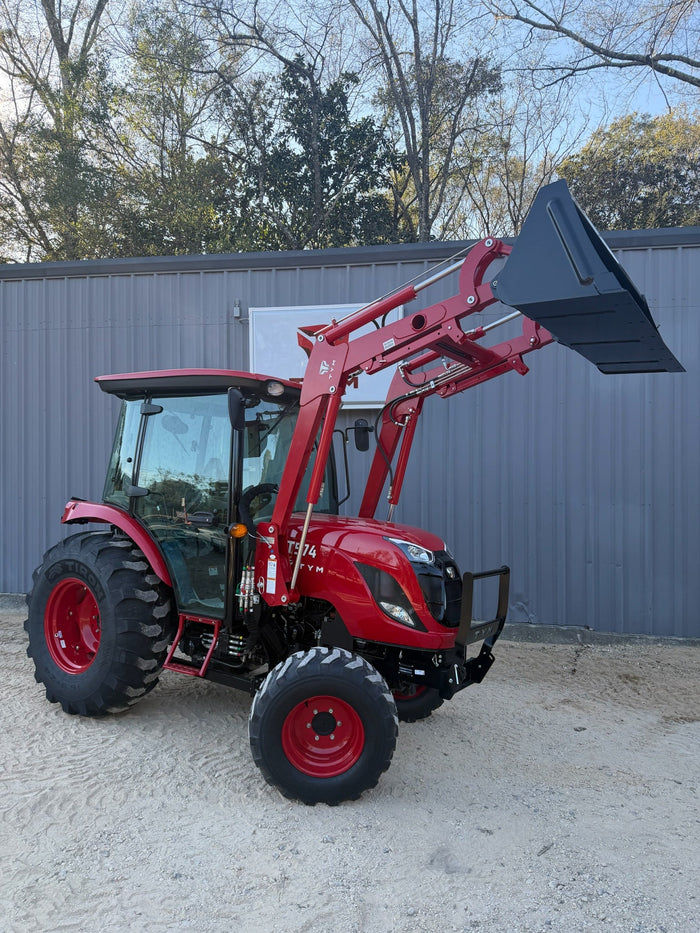 TYM T574HC 55.1 HP Cab and Air Tractor