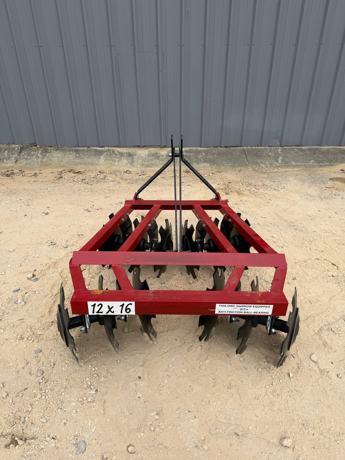 Atlas 4 FT 12x16 Low Profile Disc Harrow - view 2