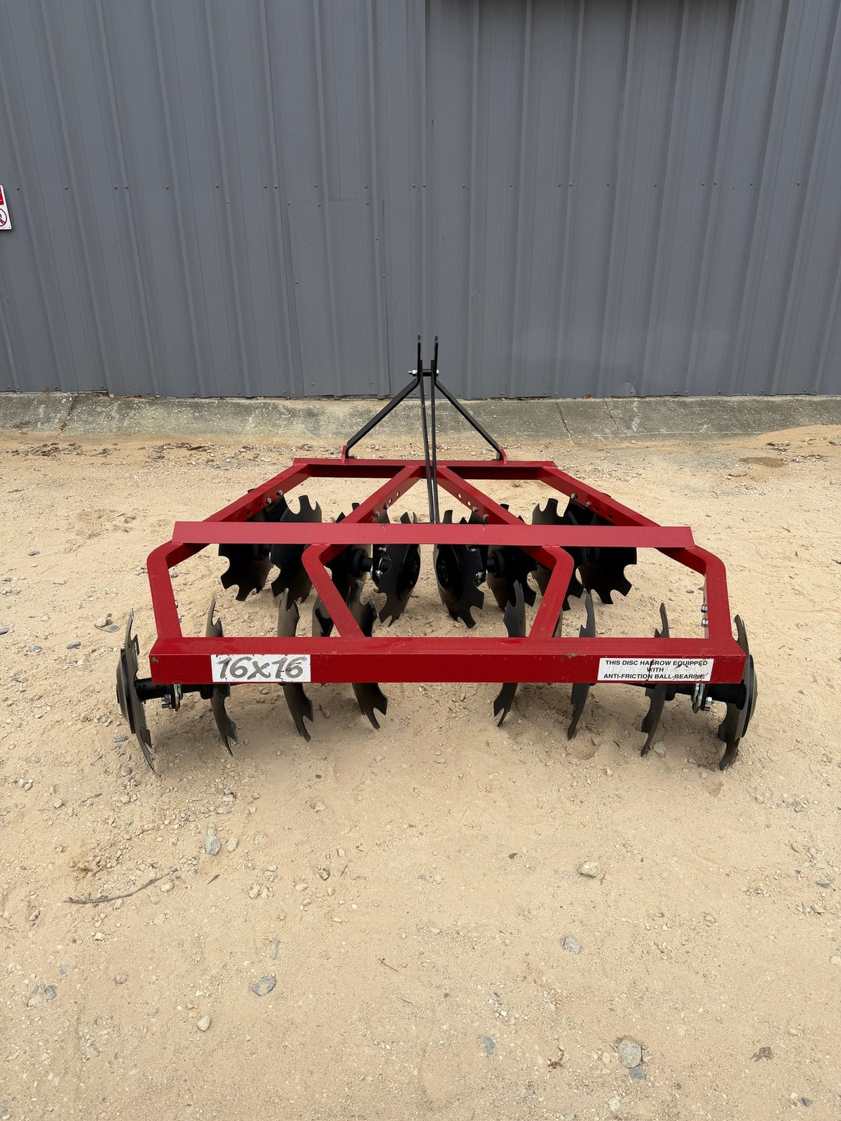 5 FT Atlas 16x16 Low Profile Disc Harrow - view 2