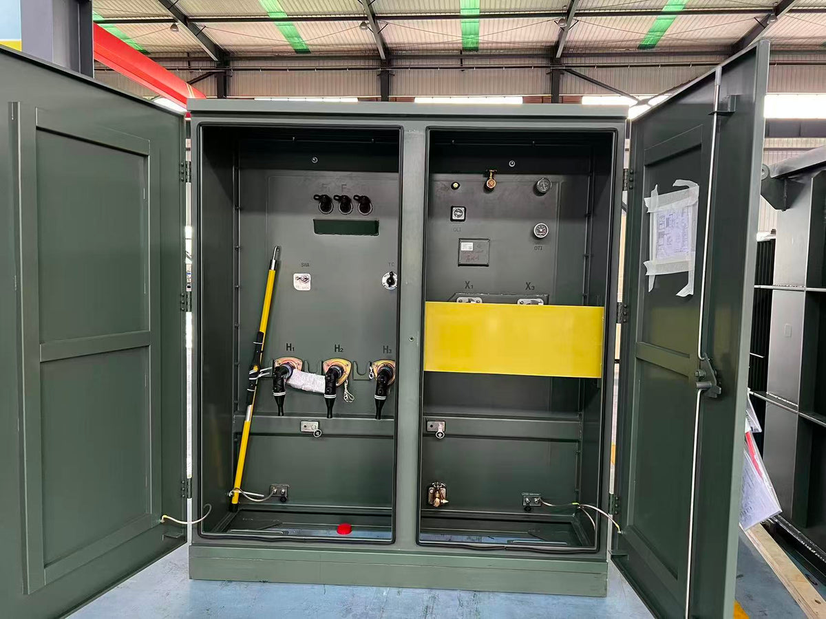 Transformateur triphasé sur socle CAEL 1500 kVA – 13.8 kV / 0.48 kV