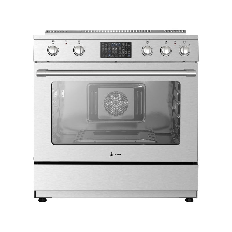 CAEL ER-36 36" Freestanding Electric Range – 5 Radiant Elements