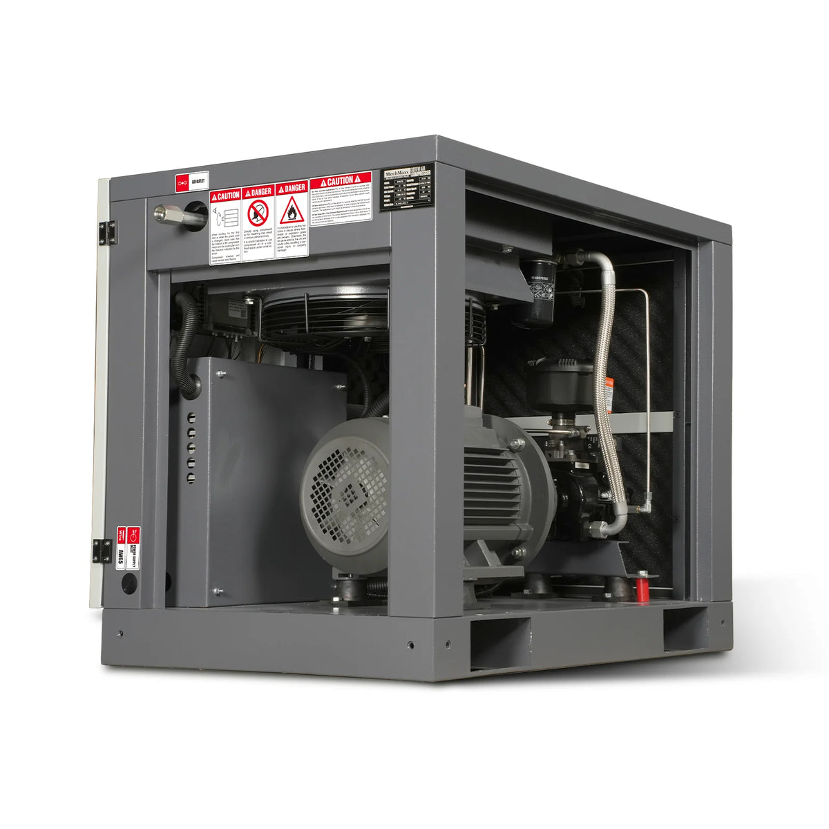 10HP Rotary Screw Air Compressor - 32 CFM, 116 PSI, 460V 3-Phase | Industrial-Grade - view 6